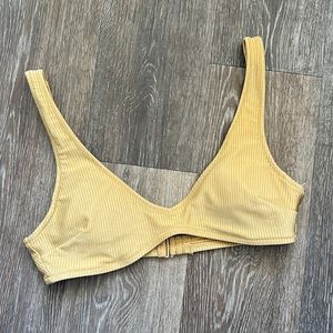 Aerie Gold swimsuit top